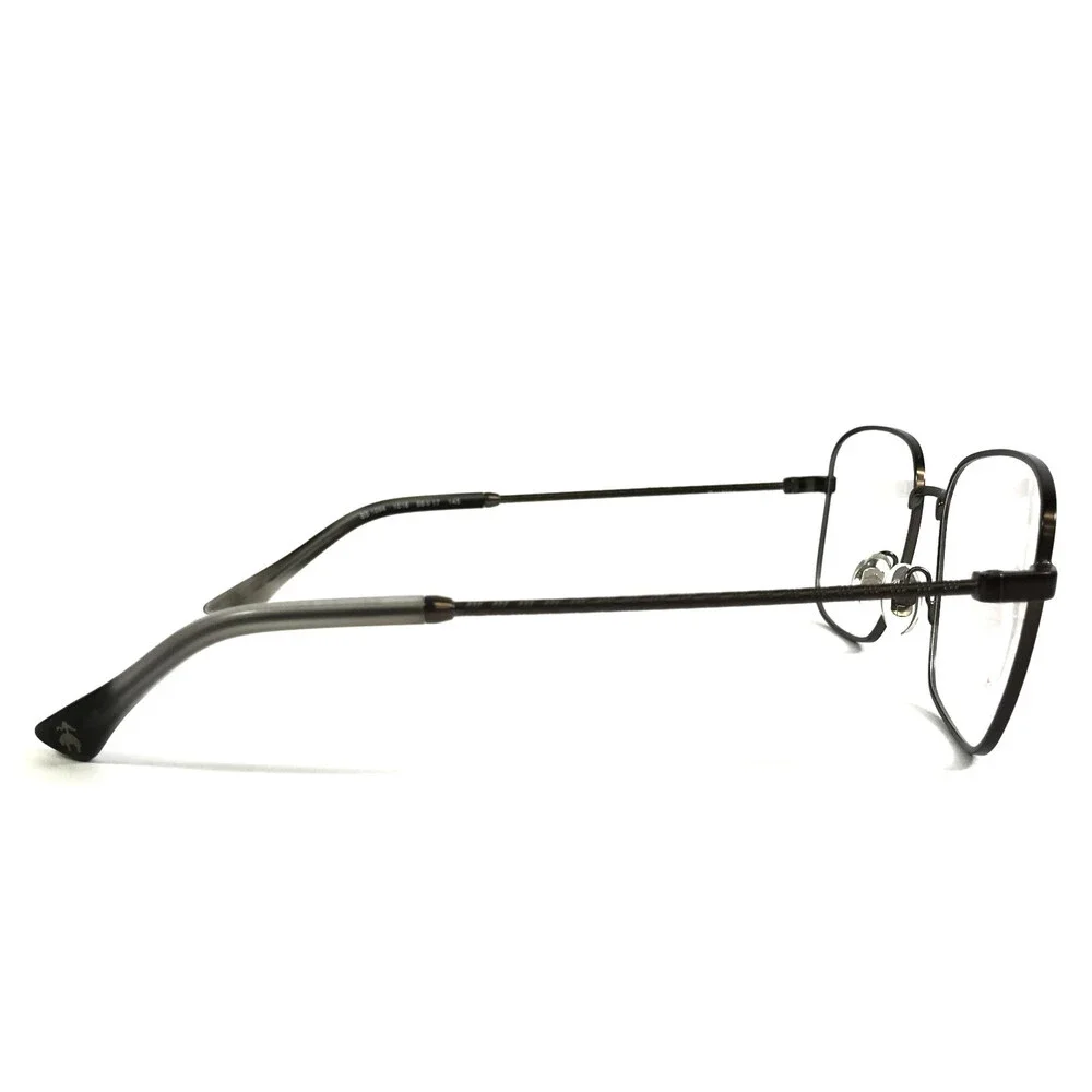 Brooks Brothers Eyeglasses Frames BB1094 1016 Brown Square Wire Rim 55-17-145